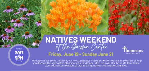 Natives Weekend at the Garden Center 2026