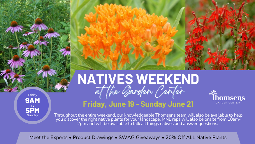 Natives Weekend at the Garden Center 2026